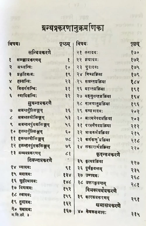 Madhyasiddhanta Kaumudi of Varadaraja